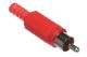 RCA PHONO PLUG Red