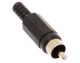 RCA PHONO PLUG Black