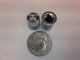 KNOB push on for Single Flat 1/4 Inch shafts, Silver Body, 18mm Tall, 13mm Diameter Bin 33