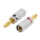 10 GA BANANA PLUG BLACK GOLD