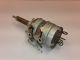 Dual Gang Potentiometer 1M 1 Meg Linear, Dual Shaft 1/4 & 1/8 inch, 1-1/4 inch Total Shaft Length Mallory M32033-1REVD, 235945 Switch Ratings 6A 125 VAC, 2A 125 VDC