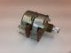 Dual Gang Potentiometer 500K Linear Taper, 1/4 inch X 1/4 inch Fluted shaft CLAROSTAT 362-006 19-7937