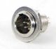 MINI XLR CONNECTOR 6 PIN MALE CHASSIS MOUNT TB6M