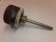 3 OHM 25W 2.89 AMP RHEOSTAT TRU OHM TYPE R-25 SHAFT 1/4 inch X 2 inch