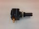 ALLEN BRADLEY 500 OHM LINEAR POTENTIOMETER PANEL MOUNT 1/4 inch X 1/2 inch PLASTIC SHAFT SLOTTED SCREWDRIVER ADJUSTMENT MOD POT M-500-OHM