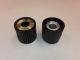 KNOB 1/4 inch shafts, Set Screws, 17mm Tall, 17mm Diameter Bin 75