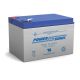 Sealed Lead Acid Battery 12V 12A.H. F2 Terminals 5.95 L X 3.86 W X 3.7 H PS12120