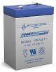Sealed Lead Acid Battery 6V 4.5A.H. F1 Terminals 2.76 L X 1.86 W X 3.94 H PS640F