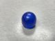 Sylvania, Dialight, Blue, Dome Top Fluted, Threaded Panel Lens, 95-0934