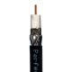 RG6 COAX BLACK REEL PERFECT VISION RG-6 SINGLE BULK CABLE