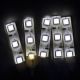 WHITE LED Strip, Working Voltage 12VDC, 60mA, 3 leds/ 2 Inches / 55 mm Long x 8mm Wide, Waterproof, Flexible, Adhesive backed