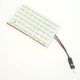 WHITE LED Panel, Working Voltage 12VDC, 280mA, 48 leds/  40mm x 60mm x 5mm Thick, Non-Waterproof