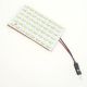 WHITE LED Panel, Working Voltage 12VDC, 280mA, 48 leds/ 40mm x 60mm x 5mm Thick, Non-Waterproof