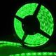 GREEN LED Strip, Working Voltage 12VDC, 1.6A, 300 leds/ 16.4 ft long 5M x 8mm Wide, Waterproof, Flexible, Adhesive backed