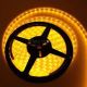 YELLOW LED Strip, Working Voltage 12VDC, 1.6A, 300 leds/ 16.4 ft long 5M x 8mm Wide, Waterproof, Flexible, Adhesive backed
