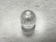 Sylvania, Dialight, Clear, Dome Top, Fluted, Threaded Panel Lens, 95-0937