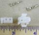 MOLEX MINI FIT JR 2 Position, 1 Complete Set with Terminals 18-24ga 39-01-2020 39-01-2021,