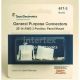 AMP CONNECTORS 3 POSITION 20 TO 14 AWG, 1 Complete set w/terminals AMP 1-480304-0 1-480305-0