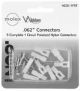 AMP CONNECTORS 1 POSITION 20 TO 14 AWG, 3 Complete sets w/terminals AMP 1-480349-0 1-480350-0