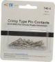 AMP CPC CRIMP TYPE PIN CONTACTS 22-18 AWG 66591-1 FOR CIRCULAR PLASTIC CONNECTORS 25PK