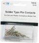 AMP CPC SOLDER TYPE PIN CONTACTS 202236-2 FOR CIRCULAR PLASTIC CONNECTORS 25 PK