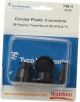 AMP CPC CIRCULAR PLASTIC CONNECTORS 28 POSITION PANEL MOUNT, 1 Set, Contacts not included, SHELL SIZE 13, 205839-3  205840-3 206070-1