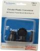 AMP CPC CIRCULAR PLASTIC CONNECTORS 28 POSITION PANEL MOUNT, 1 Set, Contacts not included, SHELL SIZE 13, 205839-3 205840-3 206070-1