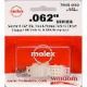 MOLEX .062 SERIES 12 CIRCUIT CONNECTOR RECPTACLE & PLUG 03-06-2121 03-06-1121 76650-0069