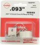 MOLEX .093 SERIES 9 CIRCUIT CONNECTOR SET RECPTACLE & PLUG 03-09-2091 03-09-1091