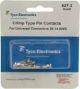 AMP CRIMP PIN CONTACTS 20 TO 14 AWG AMP 350547-1 10PK