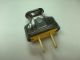 2 PRONG AC PLUG NON POLARIZED BROWN