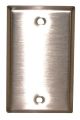 STAINLESS STEEL BLANK WALLPLATE