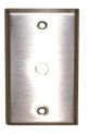 WALL PLATE STAINLESS STEEL 3/8 HOLE
