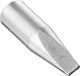 Weller Ungar Long Taper Chisel Thread-On Soldering Tip, 3.3mm