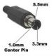 3.3mm x 5.5mm DC POWER PLUG. EIAJIV EIAJ4 Class, Mates with 264B, 355B, 213B Jacks.