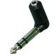 Discontinued, RIGHT ANGLE Audio Adaptor Stereo 1/4 inch Plug to 2.5MM JACK