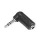 RIGHT ANGLE Audio Adaptor Stereo 3.5mm Plug to 2.5MM JACK