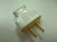 2 PRONG AC PLUG NON POLARIZED IVORY