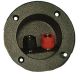 ROUND SPEAKER TERMINAL PLATE WITH BINDING POSTS