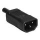 IEC AC CORD MOUNT PLUG