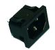 IEC MALE AC CONNECTOR SNAP-IN AC RECEPTACLE SOCKET PANEL MOUNT CONNECTOR