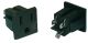 PANEL MOUNT AC RECEPTACLE MALE .187 QUICK SLIDE TERM.