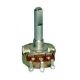10K OHM LINEAR TAPER POTENTIOMETER 24MM 1 inch X 1/4 inch SHAFT, NTE502-0408