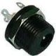 COAXIAL JACK 2.1mm x 5.5mm. Front Mounting .50 Inch Hole Size. Mates with 210B, 2109B, 210LB, 2475B Plugs