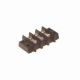 30 AMP DUAL ROW TERMINAL BLOCK 3-141 BARRIER STRIP 3 POSITION 6-32 PHILSLOT SCREWS