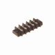 30 AMP DUAL ROW TERMINAL BLOCK 5-141 BARRIER STRIP 5 POSITION 6-32 PHILSLOT SCREWS