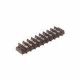 30 AMP DUAL ROW TERMINAL BLOCK 9-141 BARRIER STRIP 9 POSITION 6-32 PHILSLOT SCREWS