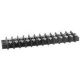 30 AMP DUAL ROW TERMINAL BLOCK 12-141 BARRIER STRIP 12 POSITION 6-32 PHILSLOT SCREWS