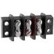 30 AMP DUAL ROW TERMINAL BLOCK 3-142 BARRIER STRIP 3 POSITION 8-32 PHILSLOT SCREWS