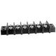30 AMP DUAL ROW TERMINAL BLOCK 6-142 BARRIER STRIP 6 POSITION 8-32 PHILSLOT SCREWS